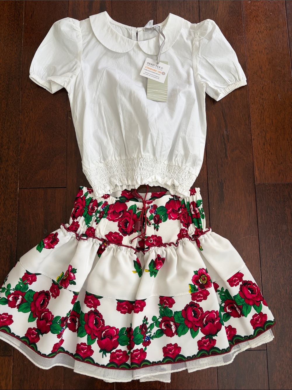 Traditional Polish Folk Highlander 2 piece Skirt Set 3T-4T (104) NWT